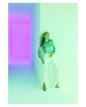Dichen Lachman Instagram - #tbt to @palmspringslifemagazine #behindtbescenes @amylustyle @cactusandfog shooting in an art installation... brilliant.