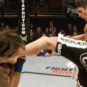 Diego Sanchez Instagram - 15 years ago today. The “Kick heard round Las Vegas”  on SPIKETV!!! Seems like only yesterday @diegonightmaresanchezufc  haha. Those were good times bro!!! 😂
#fightoftheyear 
#onemoreround 
#spiketv 
#ufc