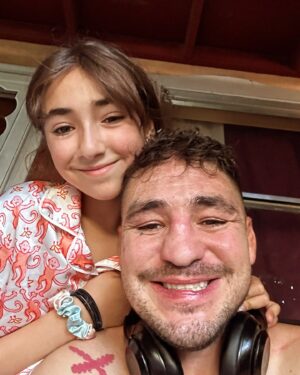 Diego Sanchez Instagram - Happy Father’s Day to all the dads out there!!! My greatest achievement in life, bringing this sweet soul into this reality and building an unbreakable bond while making the first seven years of subconscious mental development gentle. Remember fathers those first 7 years are the programing that lasts a life time! So bite the tongue at times and turn your cheek when need be. Guard your children’s emotions and teach them to breathe it out! While keeping communication the number one thing if you can’t talk or don’t talk it’s inevitable the separation and space will manifest between you and your greatest treasure… keep Jesus first and it will workout… love Diego