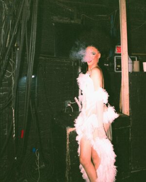 Dimitri Nana-Côté Instagram - Backstage at the 
Violet x Gottmik show🎪

Pictures by @kyretro 📸