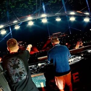 Dimitri Vegas Instagram - WHAT A NIGHT 🤯

We still can’t get over what happened yesterday at @tomorrowland. We invited our brother and legend, @vindiesel, on stage, and the rest was pure magic. Thank you to the People of Tomorrow for the love and energy during our set – we couldn’t have wished for anything more. ❤️