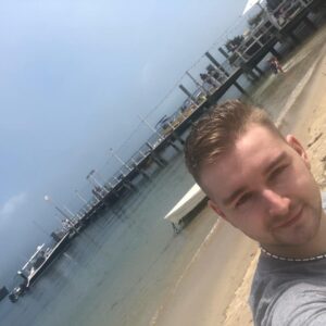 Dimitri van den Bergh Instagram - Palm beach AKA Home and Away