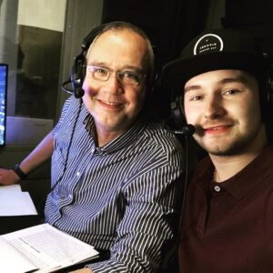 Dimitri van den Bergh Instagram - Commentating again but this time for Premier league night #5 Contender in Aberdeen is The highlander John Hendersoooooooon