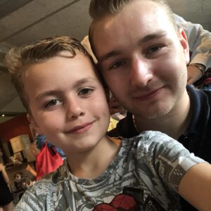 Dimitri van den Bergh Instagram - Love my youngest brother SO MUCH !