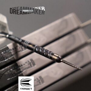 Dimitri van den Bergh Instagram - ⚫ DREAMMAKER X ECHO ⚫

The @Dimitri.VandenBergh.77 style barrel has been combined with the Echo range to create this phenomenal looking dart.

The sleek ring grip barrel features a slash type grip implemented in to offer extra feel.

Head to the link in our bio to find out more.

#JanDrop24 #DimitriVandenBergh #Darts