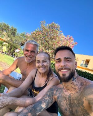 Diogo Piçarra Instagram - final de julho ✨🩵 obrigado São Brás e Aguçadoura 🫶