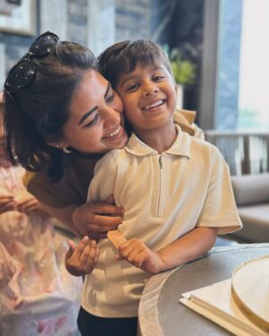 Disha Madan Instagram - Celebrated my baby boy V & my mumma @ashwinimadan yesterday!
Both big milestones! V turns 5 & mumma turns 60!

My darling V, happy birthday! I love you so much! ♥️
Continue to teach me everything I have to learn as a mum & always be my number #1. 😘 
Ma @ashwinimadan , your energy is infectious! Around you, I feel older because you have never known the word REST! Thank you for being my best cheerleader & always patting me on the back for every little thing I accomplish! 🤗♥️
