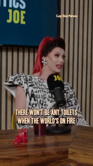 Divina De Campo Instagram - “There won’t be any toilets when the world’s on fire.”

Watch the full election interview with @divinadecampo on the @politicsjoe YouTube channel now.