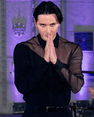 Dmitry Sholokhov Instagram - Thank you everyone for your continued love and support for all these years!🖤

#dmitrysholokhov #fashion #art #vision #runway #design #nyc #paris #losangeles #designer #artist #vision #love #fashioncouture #ootd #fashiongram #handmade #sustainablefashion #projectrunway #fashionrunway #metropolitanfashionawards