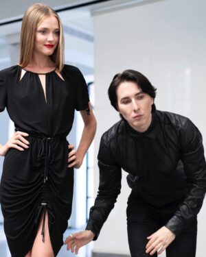 Dmitry Sholokhov Instagram - The devil is in the details🖤

#sholokhov #shop #designer #collection #runway #dress #art #style #design #model #fashion #beaty #vision #dmitrysholokhov