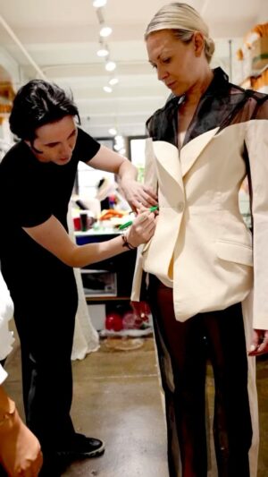 Dmitry Sholokhov Instagram - In my realm🖤

#sholokhov #creativeprocess #design #collection #runway #fashion #shop #designer #vision #creativity #dress #model #art #show #artist #dmitrysholokhov