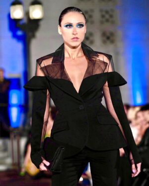Dmitry Sholokhov Instagram - Business as usual🖤 #dmitrysholokhov #design #runway #vision #art #architecture #model #suit #designer #shop #artist #instagood #beauty #accessories