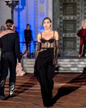 Dmitry Sholokhov Instagram - Follow your dreams. They know the way🖤 #dmitrysholokhov #runway #metropolitanfashionweek #art #design #vision #designer #shop #trend #style #model #beauty #accessories #show #newyork #la #paris