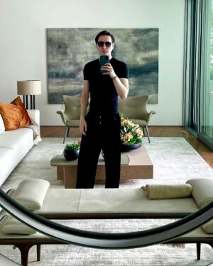 Dmitry Sholokhov Instagram - ‘It’s not about your reflection, it’s what you see beyond it.’🖤

#sholokhov #art #design #interior #fashion #collection #shop #runway #designer #style #dmitrysholokhov #artist #beauty #cool