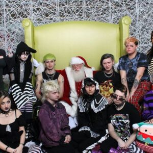 Dollya Black Instagram - I love every single person in this photo. How blessed I am to have each one of you in my life💚 Merry Christmas from our drag family to yours 🎅🏻💚xoxo 
-Hell Haus
@solara.luxx @vermindoll @suecydedrag @thewakashame @spitgerl @mokbasterd @theanniemaedrag @thekalifrio @draggedyanne @berlinhelll