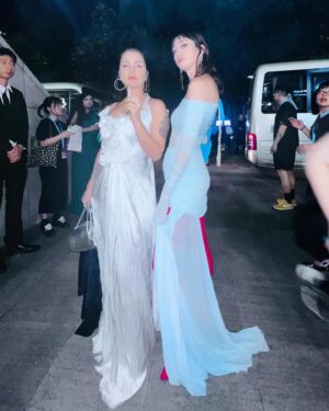 Dolores Fonzi Instagram - Shanghai te amo.
Vestido de @es.gone 🤍
Joyas @simonetta.orsini 🤍