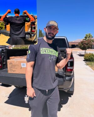 Dominick Reyes Instagram - Dom Reyes X True Classic Tees are in! Link in the bio to purchase or visit directly at domreyes.com. Thank you to everyone who pre ordered you will receive special bonus gift, and orders will ship this week. For everyone who has not ordered yet. For the first 50 ordered this week you will receive a gift as well! I appreciate all your support in and out of the octagon.  I am honored to be supported by you! God bless, I can’t wait to dance under the lights again. I’m not back, I’m better! 

#merch #tshirt #clothing #gear #ufc #mma #fashion #passion #art #support #love #represent #teamreyes