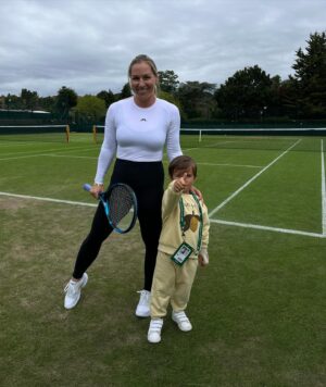 Dominika Cibulková Instagram - Day 2 for us at the @wimbledon 🫶🏻🤍