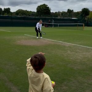 Dominika Cibulková Instagram - Day 2 for us at the @wimbledon 🫶🏻🤍