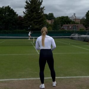 Dominika Cibulková Instagram - Day 2 for us at the @wimbledon 🫶🏻🤍