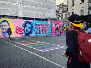 Dominique Provost-Chalkley Instagram - Dublin 2022 🏳️‍⚧️🏳️‍🌈
TRANS LOVE 
Everyone Welcome 🌼
#stwpride #stwcreativity