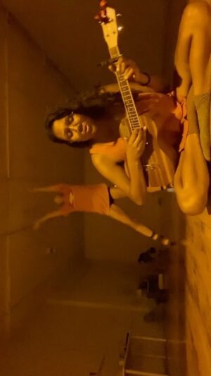 Dominique Provost-Chalkley Instagram - A sideways view of a creative moment. #stwcreativity #stwhealing #stwcommunity #startthewave 🧡