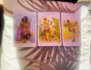 Dominique Provost-Chalkley Instagram - Start the Wave 🦋🌊💙💚💛🧡❤️💜🌞✨ Creativity & Healing. 
Artist — Cristy C Road. Next World Tarot. ✌🏼 #startthewave #STWcreativity #STWhealing 🌞🧡🌞