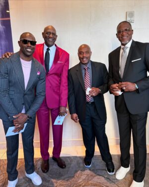 Dominique Wilkins Instagram - What an amazing experience at the Harold and Carol Pump Foundation event, raising funds and creating awareness for the treatment and cure of cancer. Big shoutout to the Pump brothers for making it all happen. It was truly legendary! I had the chance to reconnect with so many familiar faces I haven’t seen in a long time.