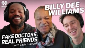 Donald Faison Instagram - Who’s the happiest guy in the galaxy? Me!! @therealbillydee joins us on an all new #fakedoctorsrealfriends listen wherever you get you podcasts! YouTube link in my bio!