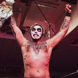 Donovan Danhausen Instagram - Became @over_the_top_wrestling NLW champion in front of sold out crowd of over 2000 people for Danhausen’s debut in Dublin, Ireland. 

Photo @john_morrissey_photography @dropmickwrestling