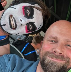 Donovan Danhausen Instagram - Danhausen saw many friend at SDCC (and enemy)