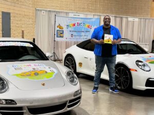 Donovan W. Carter Instagram - Dream Bog Books is excited to be the Official Educational Sponsor of @pcaporscheparade with @donovanwcarter  Stop by our setup today at 2:30pm for Donovan’s book reading and autograph session!