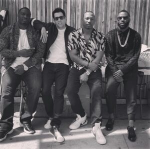 Donovan W. Carter Instagram - What a time..........@ballershbo @hbo #godisgood #ballersfamilia
