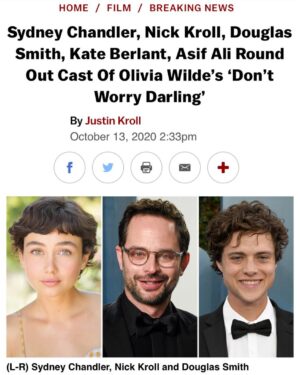 Douglas Smith Instagram - Very excited about this one 🙏❤️✈️