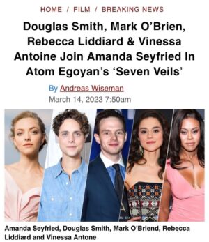 Douglas Smith Instagram - 🎭 🥳 ❤️