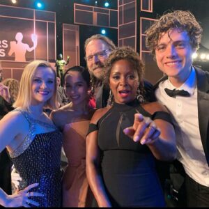 Douglas Smith Instagram - One last photo from the @sagawards 💋 how did I get so lucky? @biglittlelies @hbo