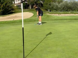 Drew Brees Instagram - Stellar morning so far! Played the back 9 with Callen at 7 AM…watched him drain this putt! #happyfathersday