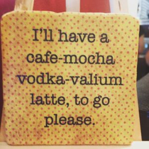 Drew Carey Instagram - Sign from Coffee Talk in Avalon/Stone Harbor, NJ :)