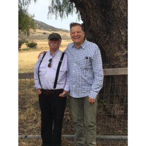 Drew Carey Instagram - Met @thedavidcrosby yesterday at Santa Cruz Island. Also attended my first Catholic Mass :)
