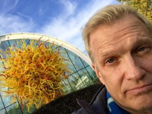 Drew Carey Instagram - #chihuly #Seattle