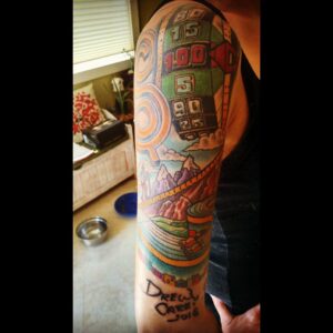 Drew Carey Instagram - A woman named Chandell James came to #TPIR this week w this great tattoo. George and I both signed her arm right below it and she got our names tattooed on her arm too. A #Sounders fan has my name tattooed on his arm as well. And I met another fan at #TPIR who got my face tattooed on her leg. I never thought in a million years these kinds of things would ever happen to me.