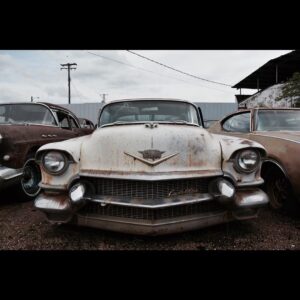 Drew Carey Instagram - Found these cool rusted out cars in Plain Dealing, LA