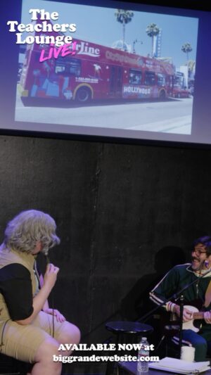 Drew Tarver Instagram - The Teachers Lounge Live is now available at www.biggrandewebsite.com!!