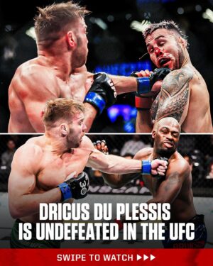Dricus Du Plessis Instagram - Dricus Du Plessis is a PROBLEM 😤

Stream #UFC305 Saturday at 10 ET on ESPN  PPV 🍿
