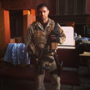 Dylan Bruce Instagram - Playing Army in Bulgaria