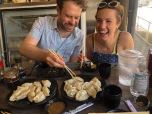 Dylan Saunders Instagram - Dumpling Dump. If you ever can’t get ahold of me, this is where I am.