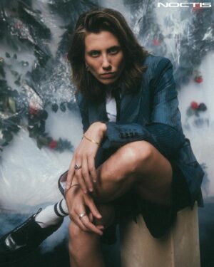 E. R. Fightmaster Instagram - "I want Queer people to embrace a culture of resistance. I have no interest in becoming 'normal'" @genderless_gap_ad for Noctis ⠀
⠀
FIGHTMASTER sits down with Noctis to discuss their first solo project 'Violence,' a body of work that discusses identity in the context of the ever-changing world we live in. ⠀
⠀
Being unequivocally comfortable in Queer love as a form of protest to an oppressive system, FIGHTMASTER's EP re-examines the way that the word violence has been used historically against members of the Queer community, and reclaims through the lens of Queer lust and love. ⠀
⠀
Read the full interview and stream the EP on noctismag.com⠀
⠀
Words: @Janita_Purcell⠀
Photography: @DylanPerlot⠀
Stylist: @LucaKingston⠀
Special thanks to @EtahLove and @CoakleyPR ⠀
⠀
FIGHTMASTER wears @ysl @acnestudios @ratbetty @tellthetruth.shop @alexandermcqueen @etahlove @amiri @jb_rautureau @weishengparis @mm6maisonmargiela @rimorjewelry