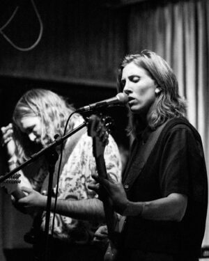 E. R. Fightmaster Instagram - Thank you for coming out to @golddiggersla to celebrate the release of my EP *Violence*! I love these songs, I love my band, and I love you. 
Special thanks to my manager @taliahart for helping me make this night happen, to @cartalkmusic for opening and to @iamkittens for closing us out. Thanks to @dubinphoto for capturing the whole thing. The most special thanks to @goldsoundz_ for lending me her voice and musicianship for the evening.
All my love to my boys, my Full Tits, for being so good at what you do that I can fully let go and enjoy the moment. @thepatrickdean @rileygeare @mellowchihuahua 🕺🕺🕺❤️ #FIGHTMASTER