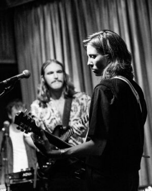 E. R. Fightmaster Instagram - Thank you for coming out to @golddiggersla to celebrate the release of my EP *Violence*! I love these songs, I love my band, and I love you. 
Special thanks to my manager @taliahart for helping me make this night happen, to @cartalkmusic for opening and to @iamkittens for closing us out. Thanks to @dubinphoto for capturing the whole thing. The most special thanks to @goldsoundz_ for lending me her voice and musicianship for the evening.
All my love to my boys, my Full Tits, for being so good at what you do that I can fully let go and enjoy the moment. @thepatrickdean @rileygeare @mellowchihuahua 🕺🕺🕺❤️ #FIGHTMASTER