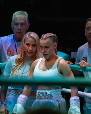 Ebanie Bridges Instagram - 2 years today when my twinny “baby bomber” @thedumbledong made her boxing debut 🥹 she’s come a long way since this fight… (I’ve since forgiving her for making me wear Man City colours 🤣😝) 
love watching her develop. Seriously So proud of how far she has come, NOW THE CHAMP and it’s all down to her hard work and dedication to her boxing goals. She is a serious grafter make no mistake.  Improving with every fight.  Love you Elle 🫶🏼

#boxing #ebaniebridges #onlyfans #blondebomber #ellebrooke